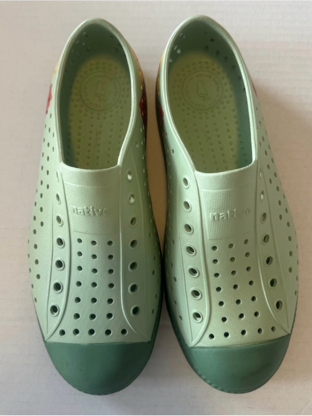 Native Shoes Jefferson - Tea Green/Loch Green/Crater Mountain Block